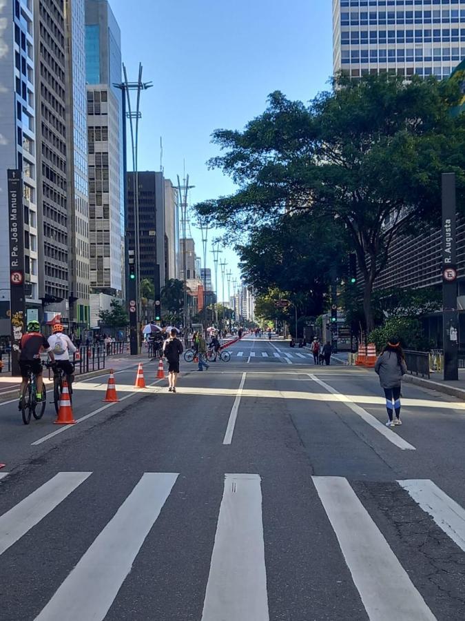 Hostel Trilhas E Rotas - A 150M Da Avenida Paulista San Paolo Esterno foto