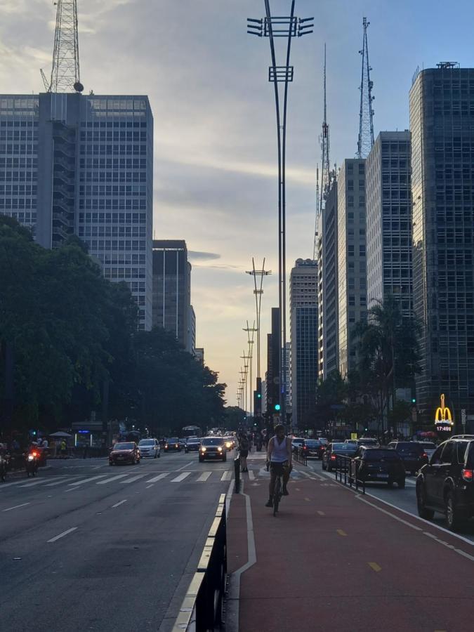 Hostel Trilhas E Rotas - A 150M Da Avenida Paulista San Paolo Esterno foto